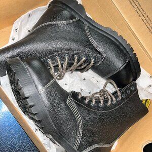 DR. MARTENS Ryan 10-Eyelet Leather Boots MEN US Size 10 New IN BOX